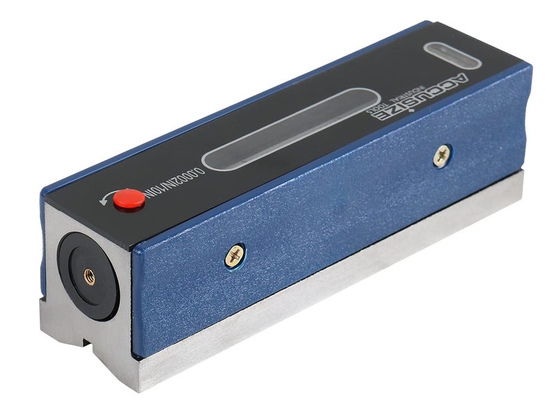 Accusize Industrial Tools أدوات أكسوسيز الصناعية مستوى دقيق 6 بوصة في صندوق مخصص، دقة 0.0002''/10''، S908-C684 - Image 5